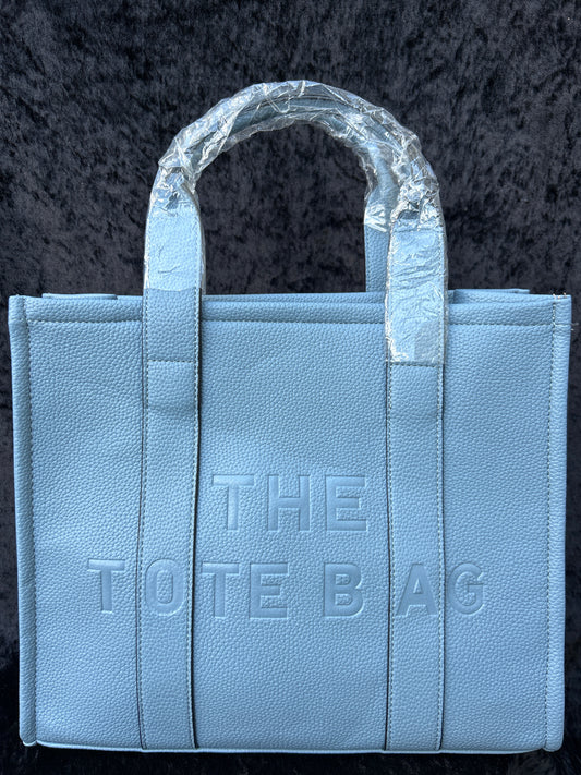 TOTE BAG KLEUR BLAUW
