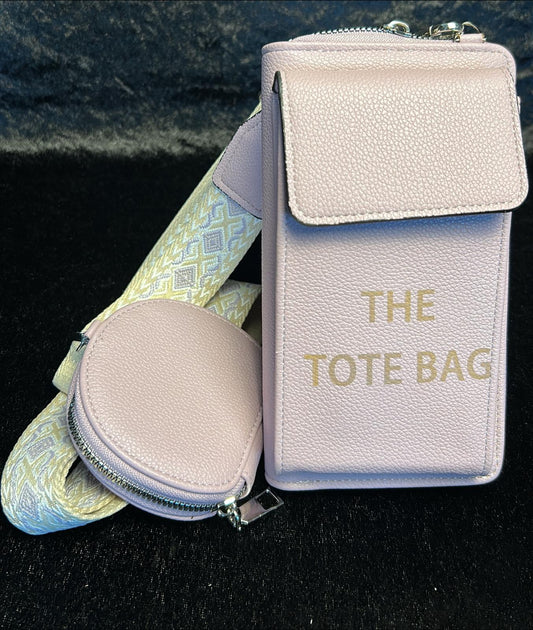 The tote bag telefoon tas Paars